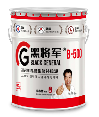 B-500高強結晶型修補膠泥
